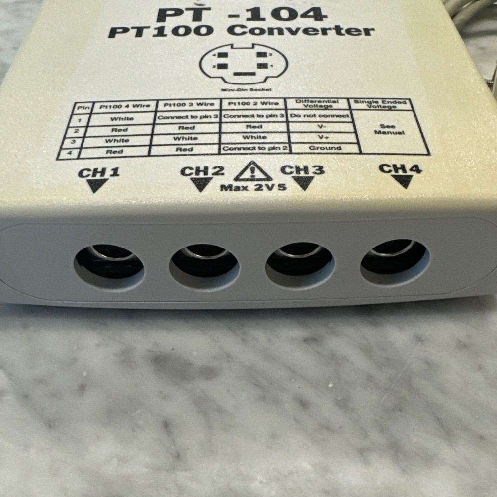 PICO PT-104 Converter Data Logger PT100