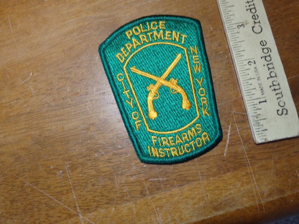 NEW YORK NEW YORK VEST OBSOLETE PATCH  PATCH BX AAA#4