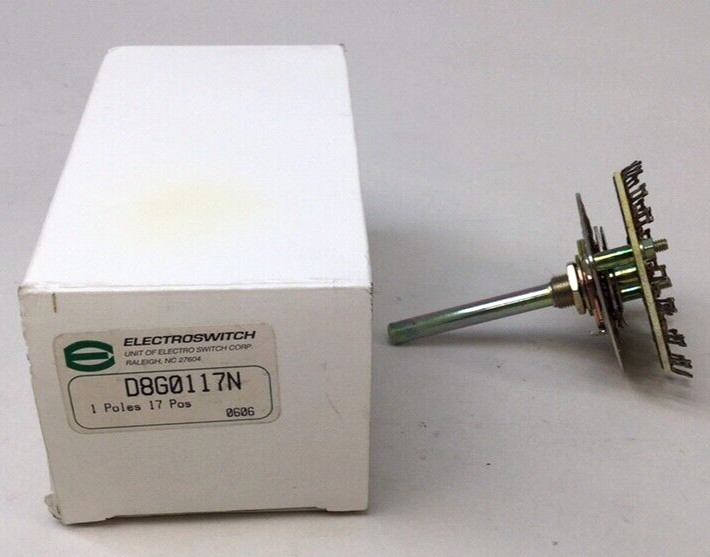 Electroswitch D8G0117N Rotary Switch 1 Poles 17 Position