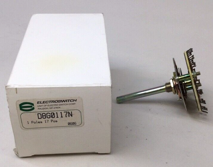 Electroswitch D8G0117N Rotary Switch 1 Poles 17 Position