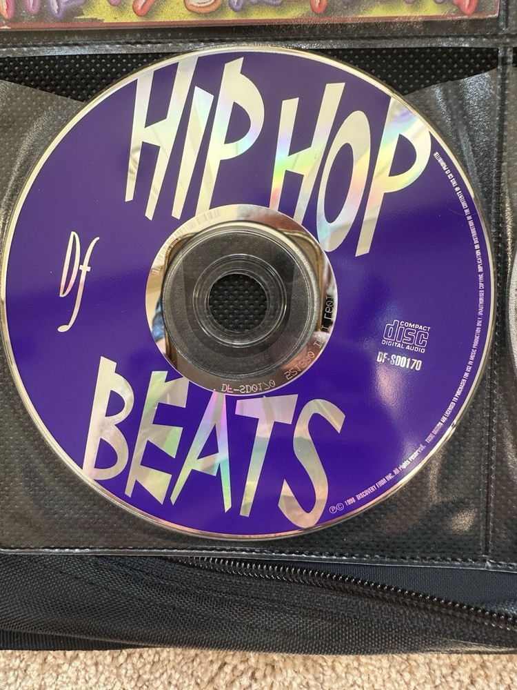 Hip-hop audio loop and sampling CD