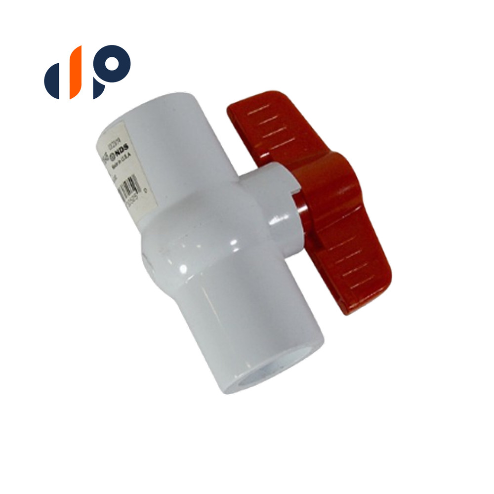 Flo-Control Slip Ball Valve 1/2 in. PVC