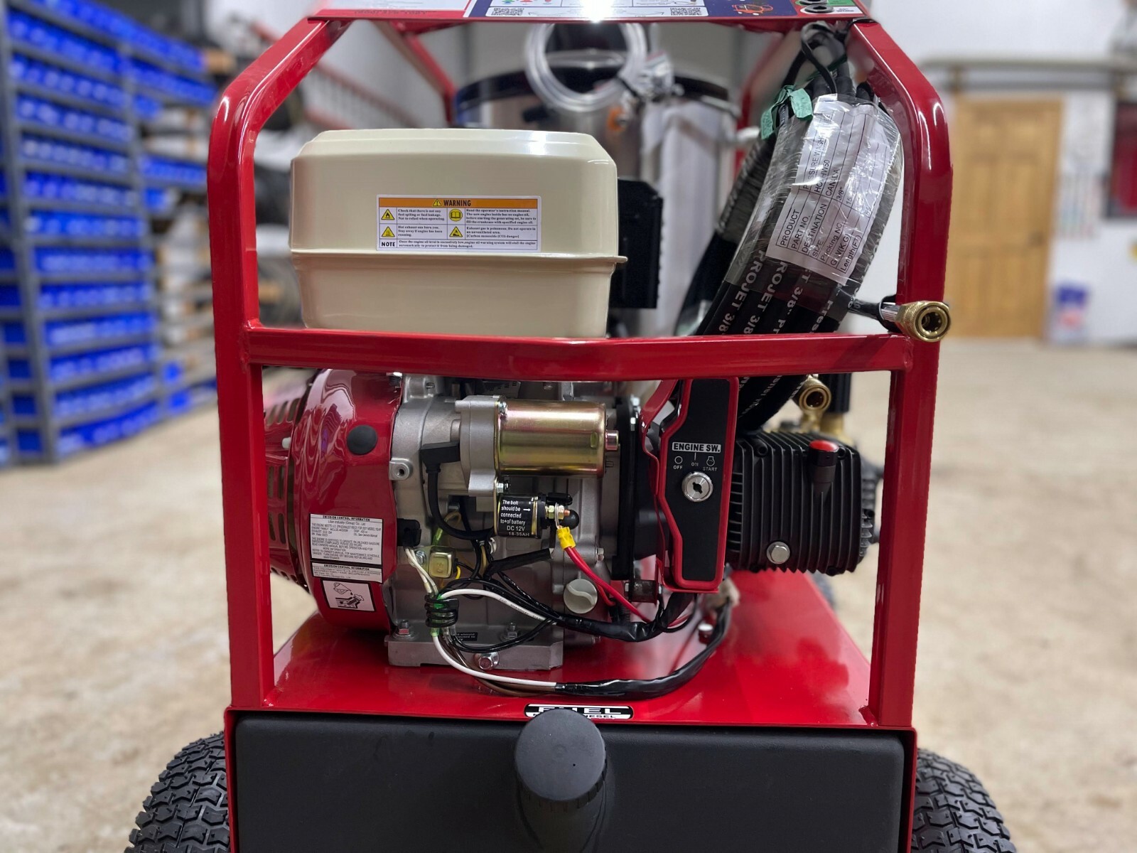 NEW - 2024 Easy-Kleen Magnum 4000 Series Hot Water Pressure Washer Diesel Burner