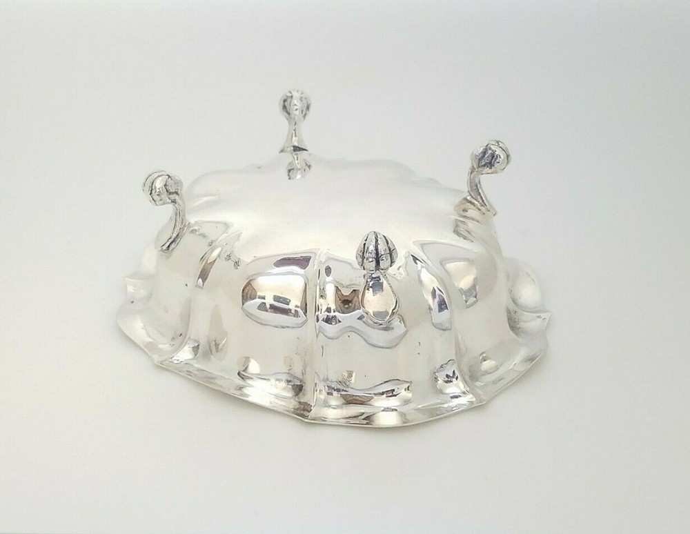 800 Solid Silver Footed Sugar Candy Nuts Dish Bowl / No Mono