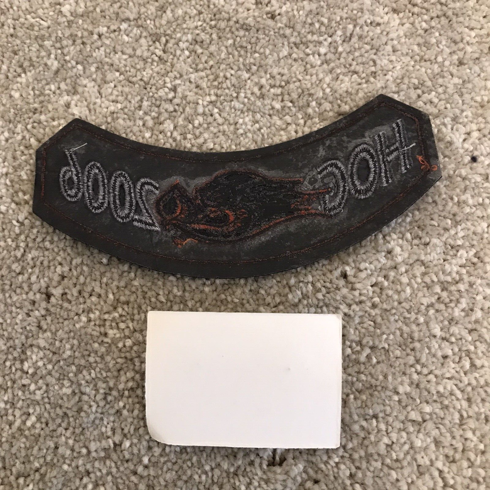 2006 HOG Patch & Pin Harley Davidson Owners Group Vest Jacket Rocker Set