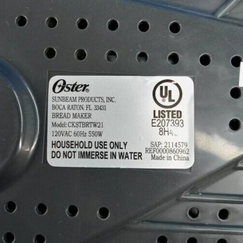 Paddle for Oster Bread Maker Machine Model CKSTBRTW21 only (S)