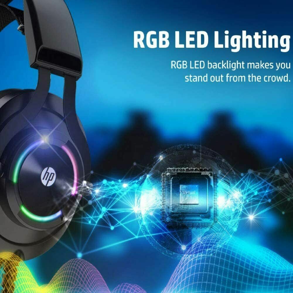 HP Gaming Headset with Mic for Xbox One Controller, PS4, PC, Laptop Gaming Wired