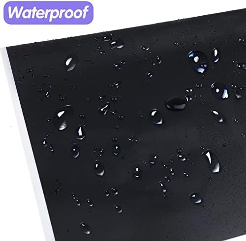 20 Sheets Flower Wrapping Paper Black White