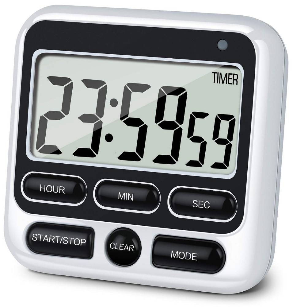 Ktkudy Digital Kitchen Timer With Mute/loud Alarm Switch On/off Switch