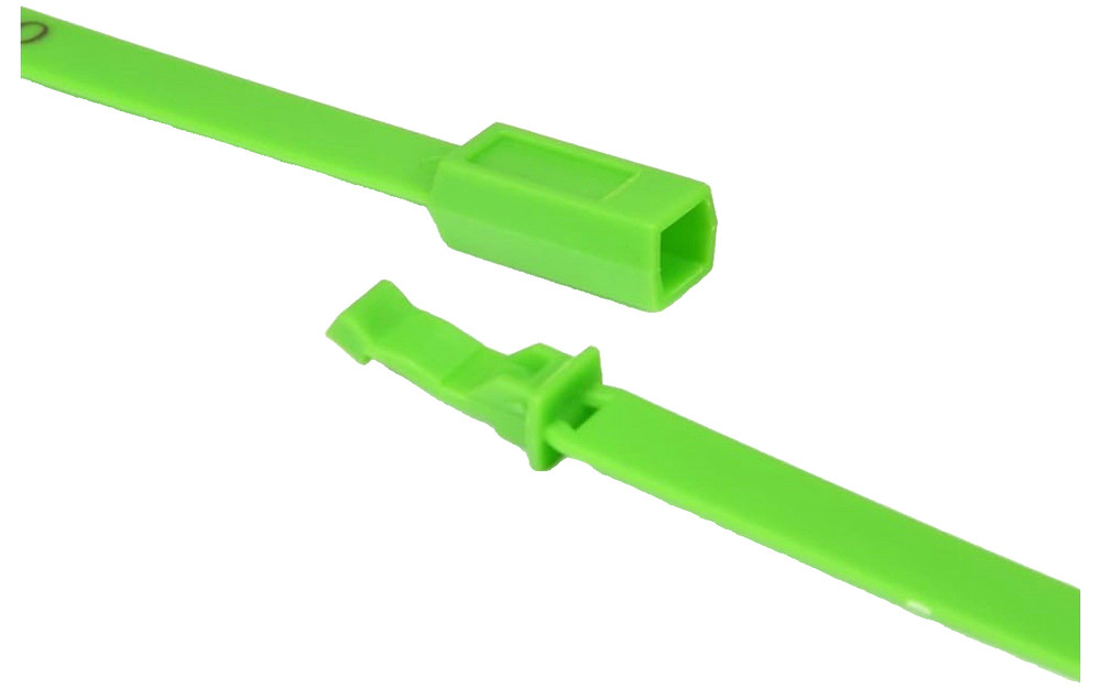 1000 Numbered Plastic Tamper Seals Security Shipping Tags Fixed Length Container