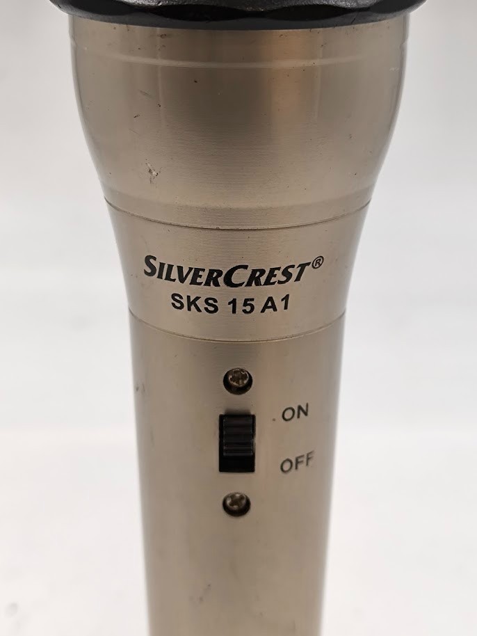 SilverCrest SKS 15 A1 Microphone Used Working Beige