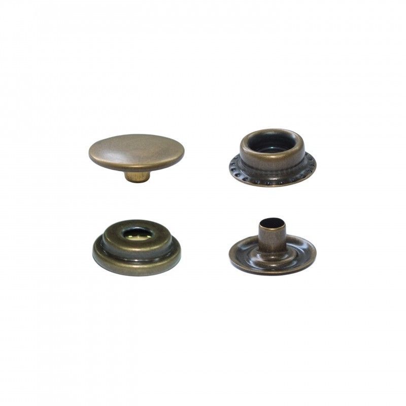 Ring Snaps 15mm Antique Brass