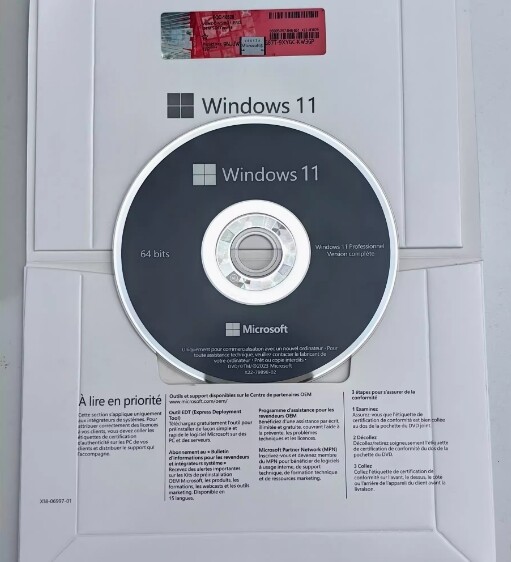 French Windows 11 Pro system software