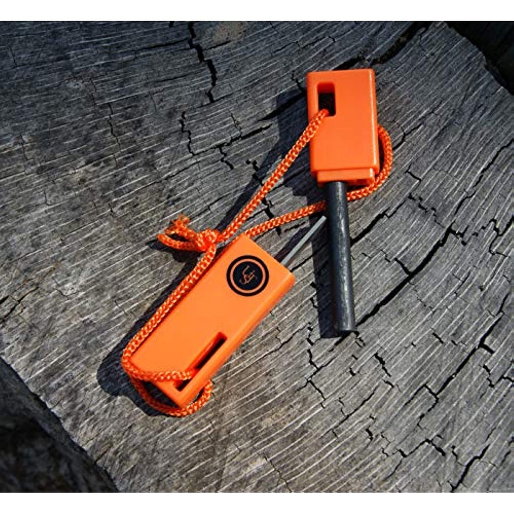 ust SparkForce Fire Starter with Durable Construction and Lanyard for Camping,