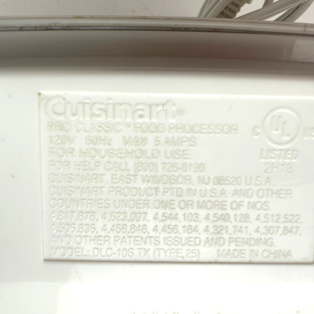 Cuisinart DLC-10S Pro Classic 7 Cup Food Processor Motor Base *Only* Replacement