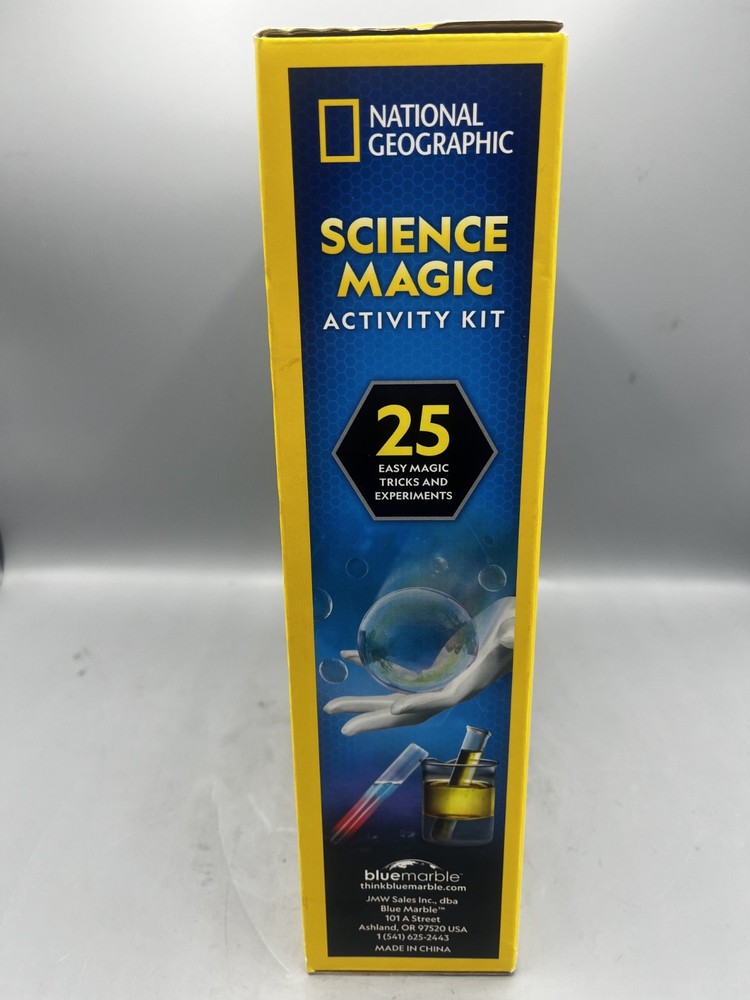 National Geographic Mega Science Series Magic Kit Unopened 100+ Experiments NEW