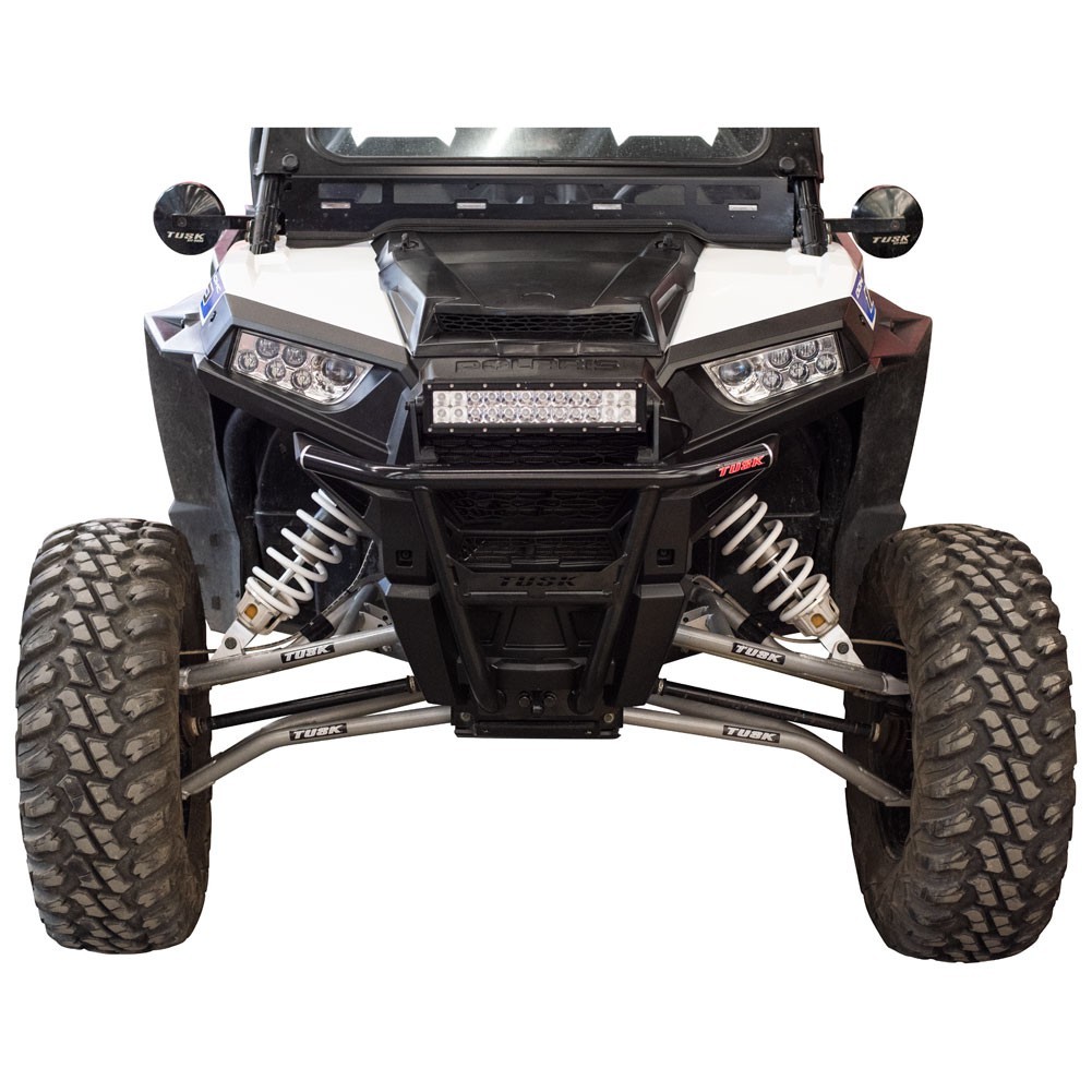 Tusk Impact Front Bumper Black for Polaris RZR XP 4 1000 2014-2021