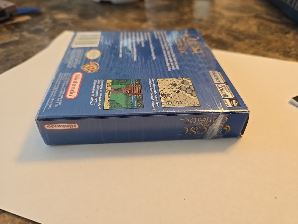 Quest for Camelot (Game Boy Color) BOX, BOOKLETS Mint