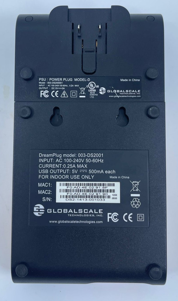 DGBOX - GLOBALSCALE 003-DS2001 Data Acquisition Data Storage Dream Plug