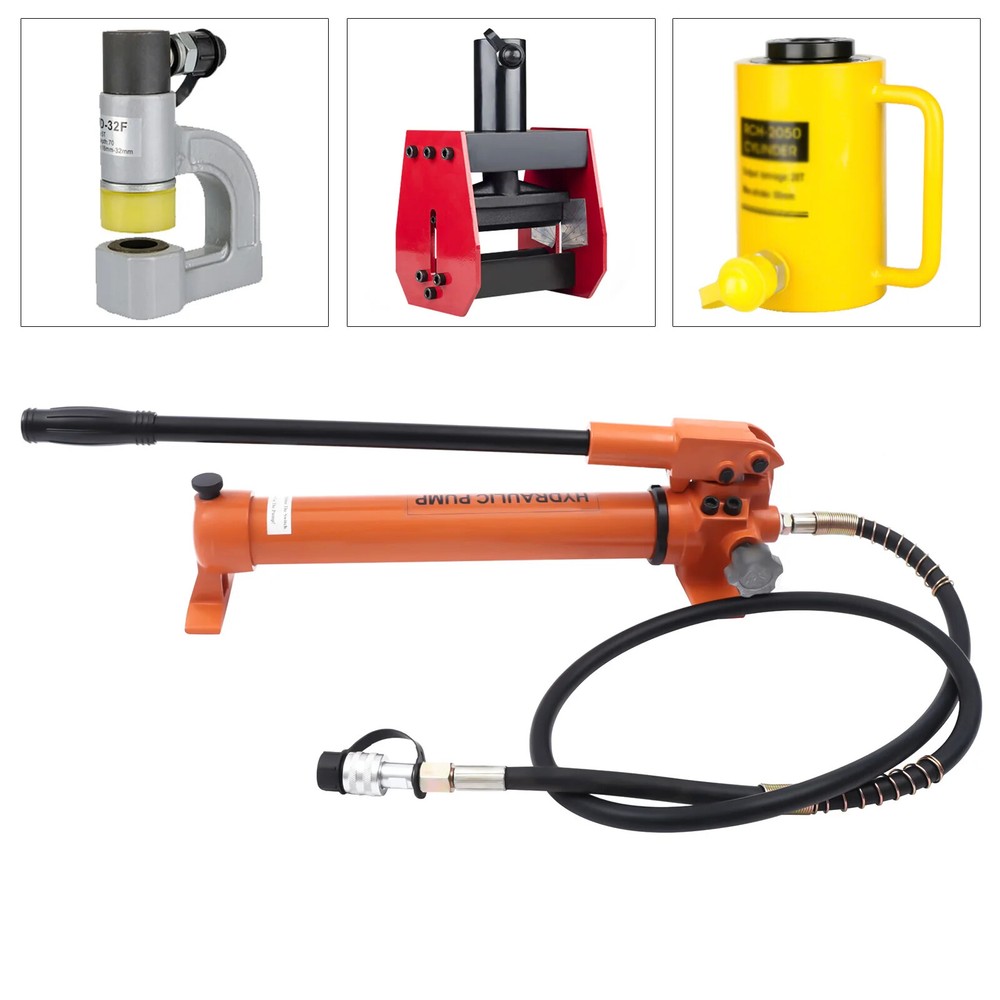 Hydraulic Hand Pump Portable Ram Pump Stable Performance Power Pump For