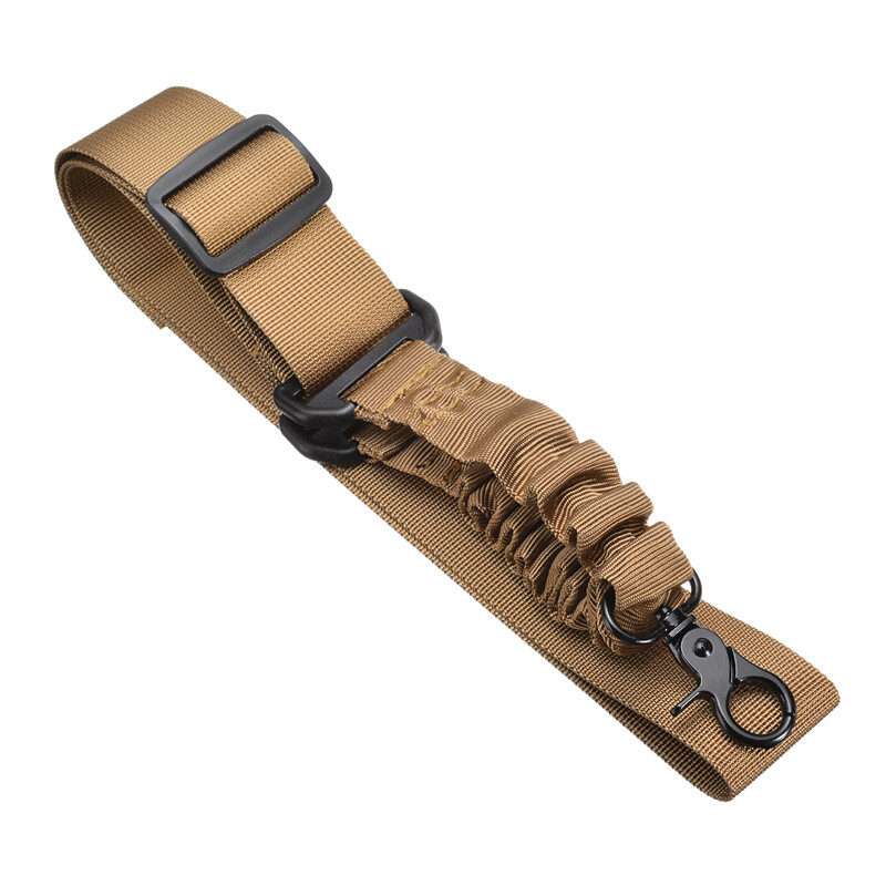Tactical One Point Quick Detach Sling Strap Single Point Rifle Sling Adjustable