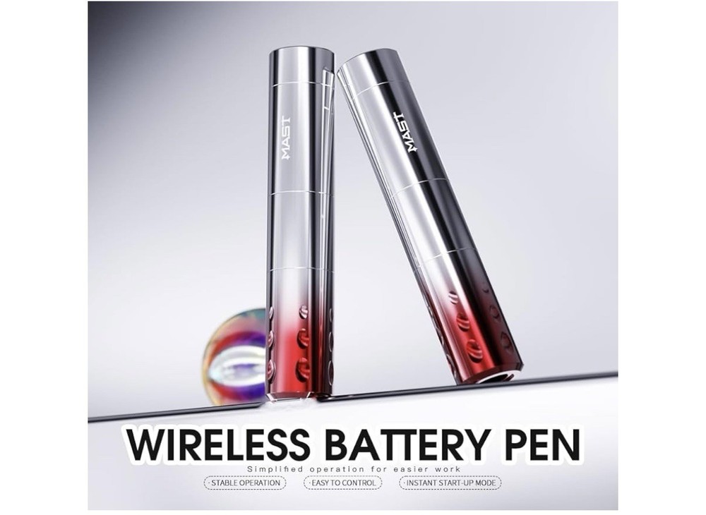 Mast Cordless Tattoo Pen Machine - 104g for Permanent Makeup & Microblading