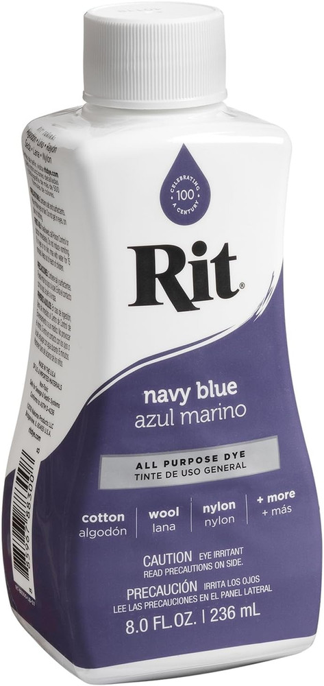 All-Purpose Liquid Dye, Navy Blue 8 Oz