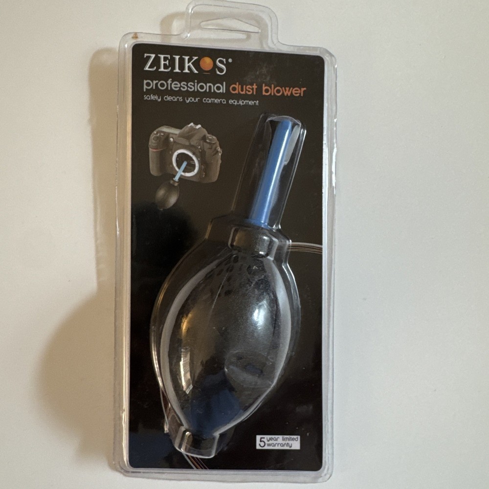 Zeikos Professional Dust Blower Camera Equipment Bulb NIP