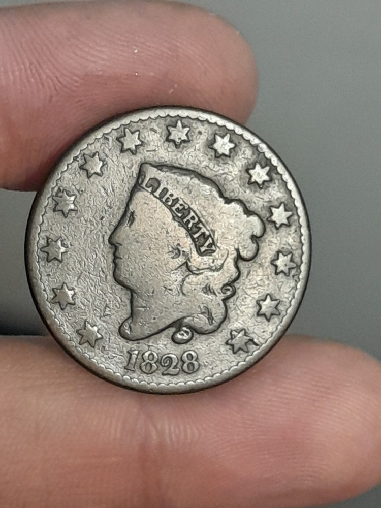 1828 Coronet Head Large Cent