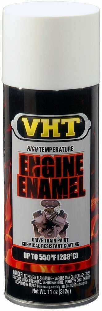 3Pk Gloss White Coating Engine Enamel High Temp Paint Caliper Ceramic Spray Can