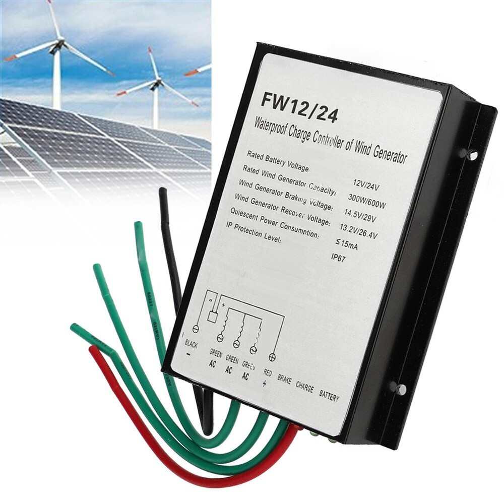 Wind Turbine Charge Controller Solar Wind Hybrid Controller 600W 12v 24v 48v
