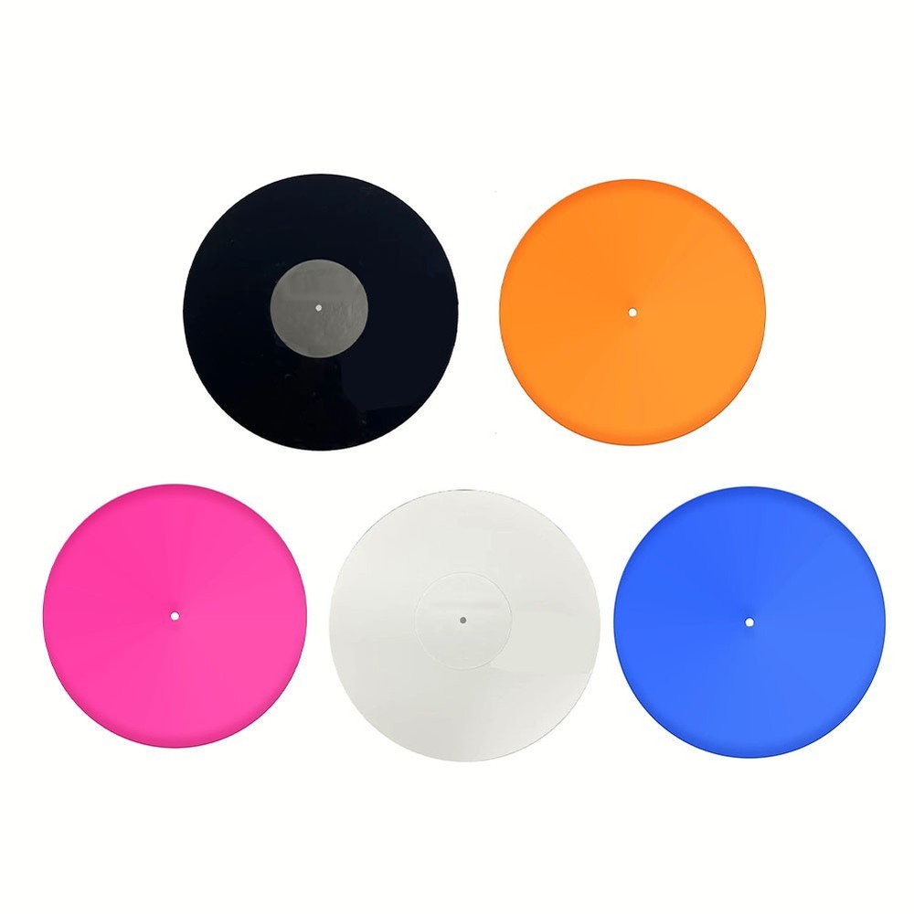 Upgrade Your Turntable Setup with 12 Acrylic Slip Mat Improved Performance