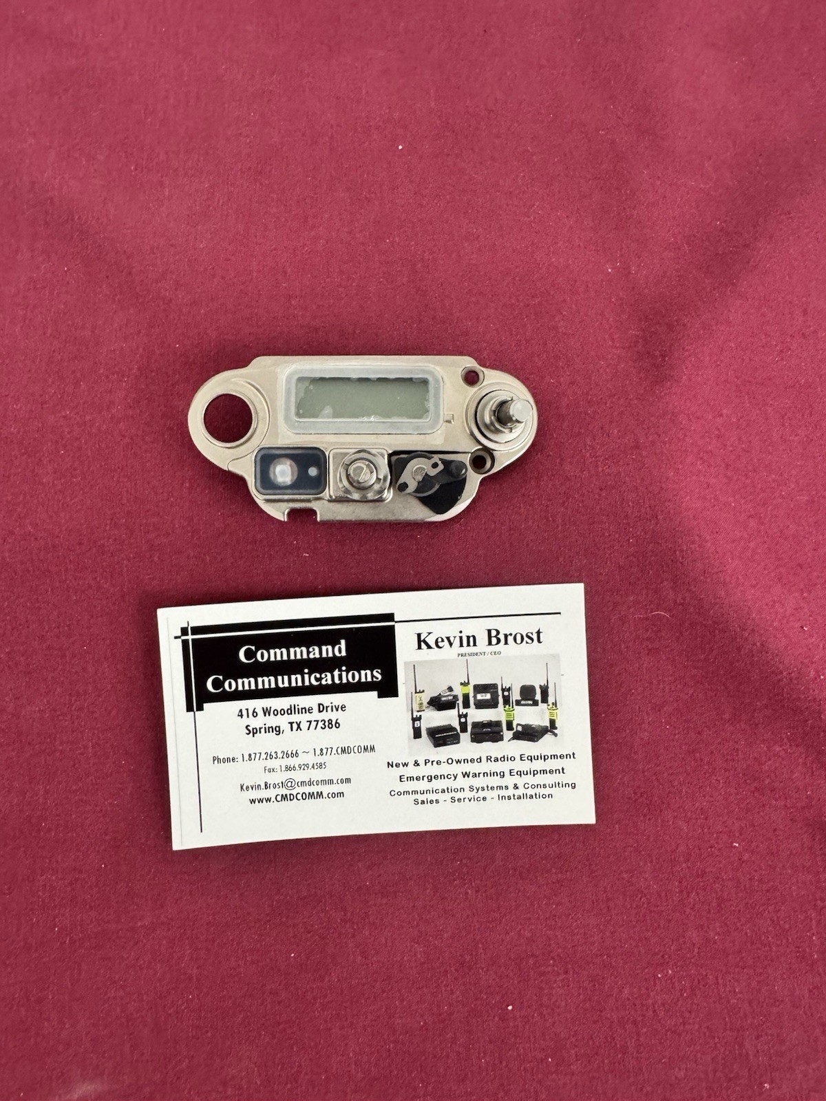 Motorola APX6000 APX7000 APX8000 Top Control Module 1375044C10 1375044C06