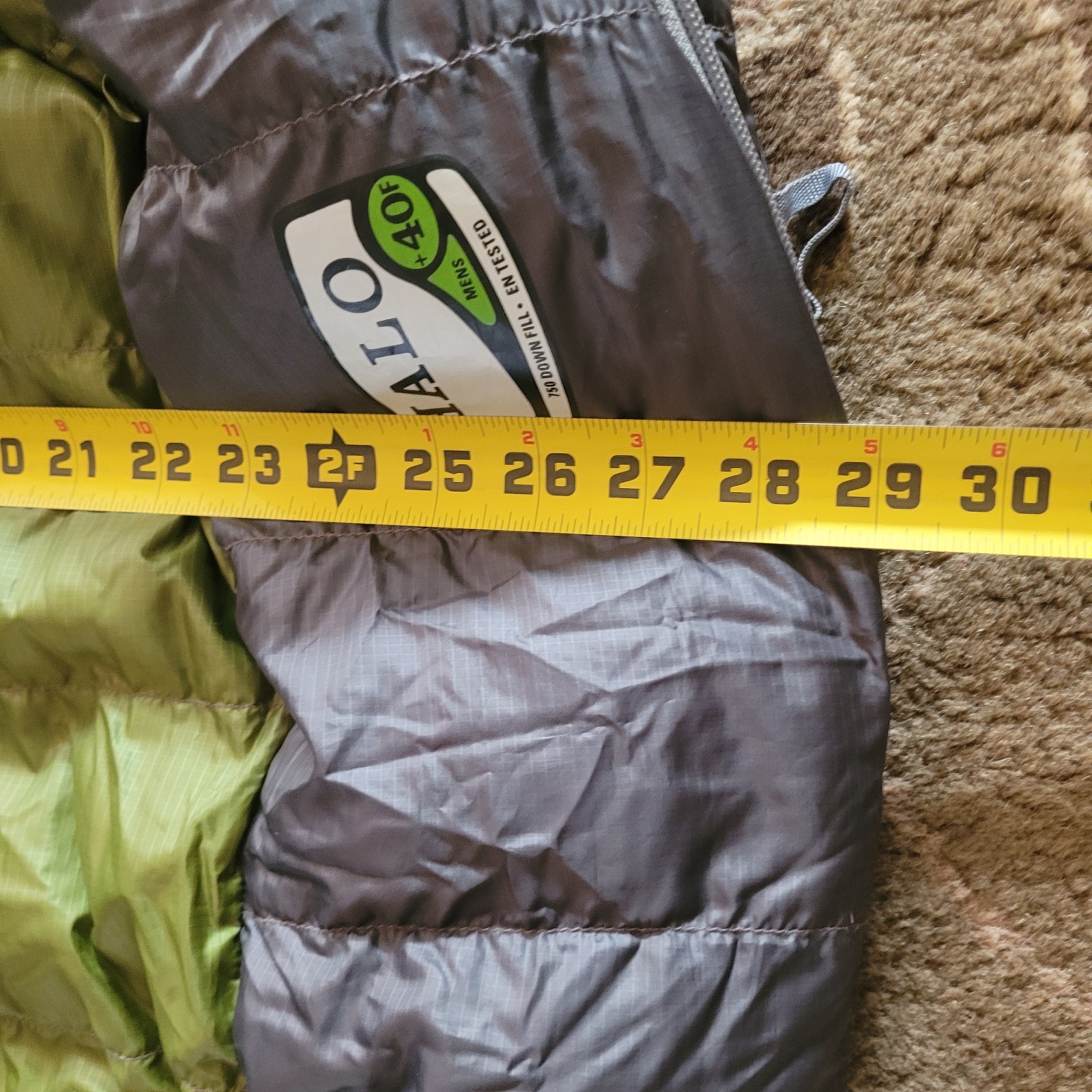REI Halo 40° Degree Down Sleeping Bag - Men’s Regular