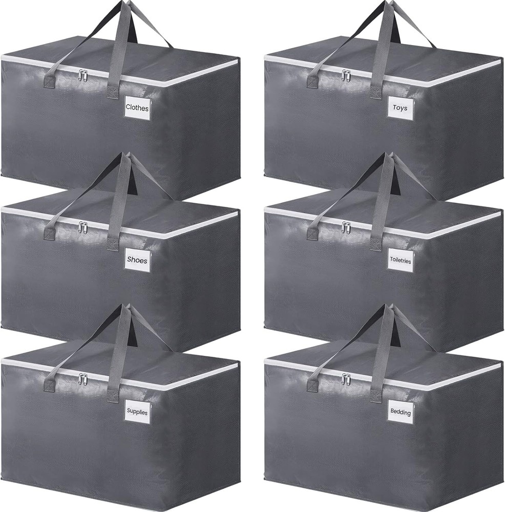 Lar Moving Boxes and with Zippers & Handles Moving Supplies