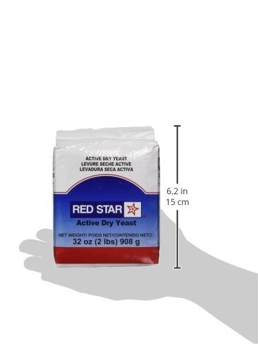 Red Star Active Dry Yeast- (2 lbs / 32oz) 2PACK