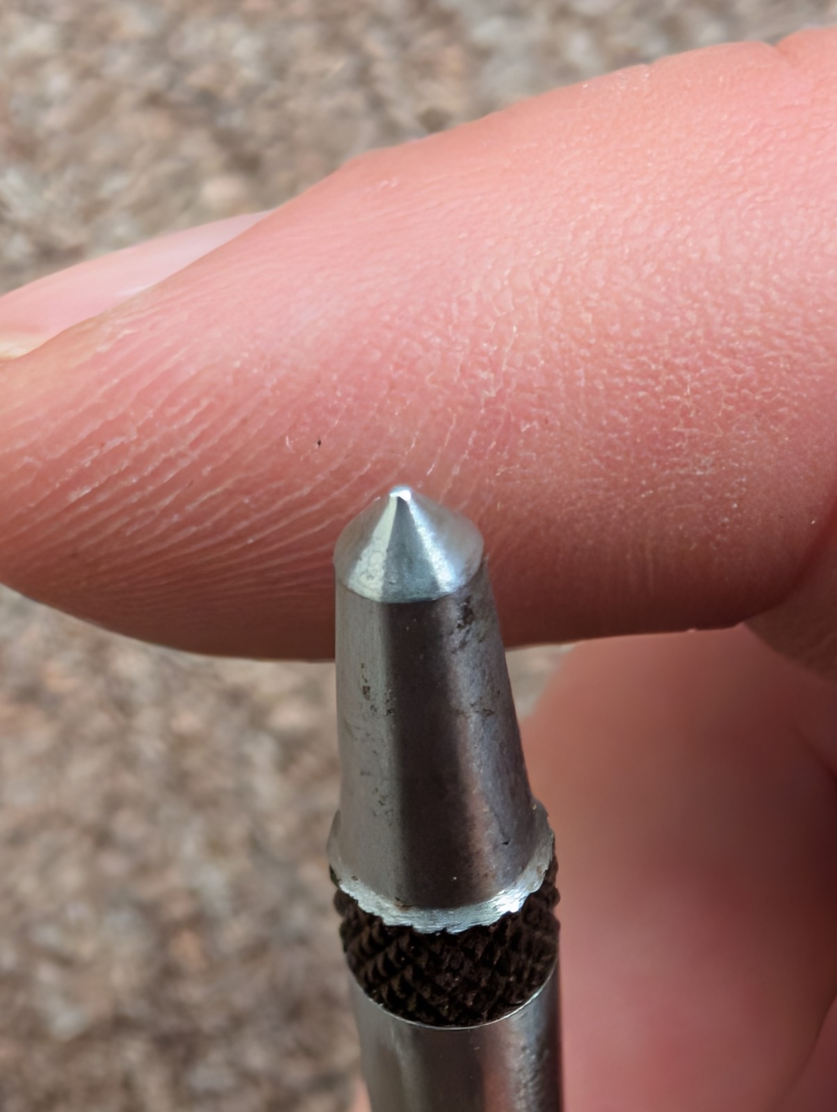 Vintage L.S. Starrett No. 18-B Automatic Center Punch Used