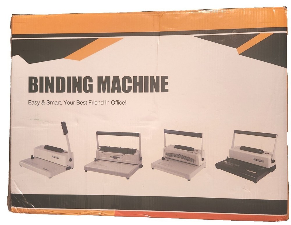 MAKEASY Coil Spiral Binding Machine - Manual Hole Punch