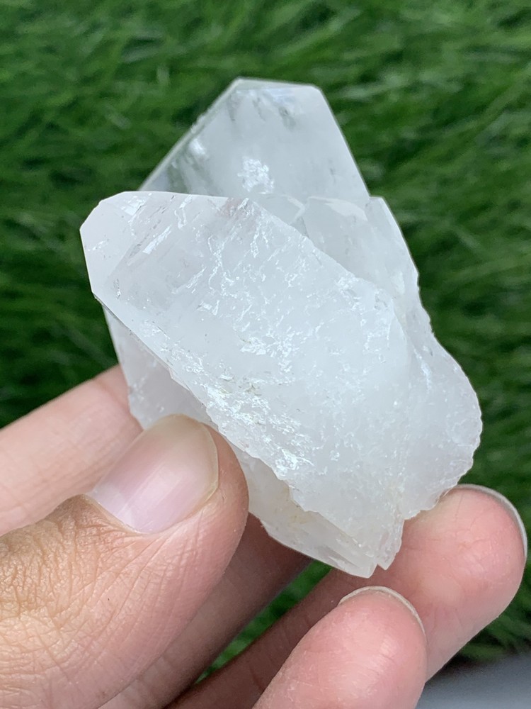 Faden Quartz DT Transparent Crystal Having Good Luster & Nice Termination