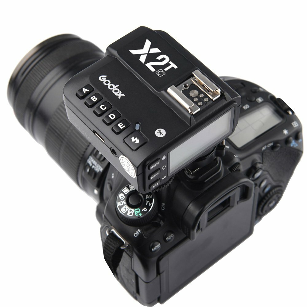 Godox X2T-C Transmitter Bluetooth X1R-C Camera Flash Receiver Kit For Canon