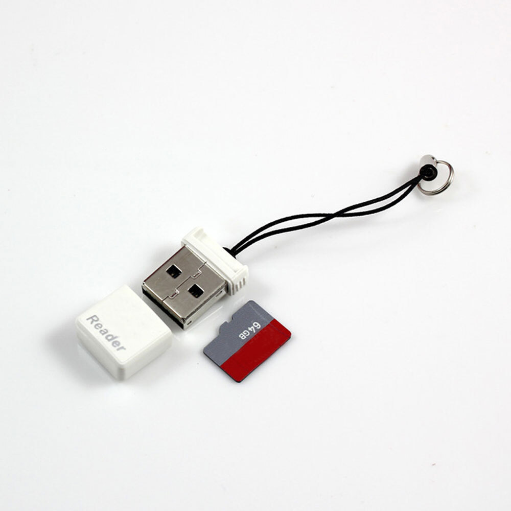 1x Mini Super Speed Usb 2.0 For Micro Sd/sdxc Tf Card Reader Adapter Accessories