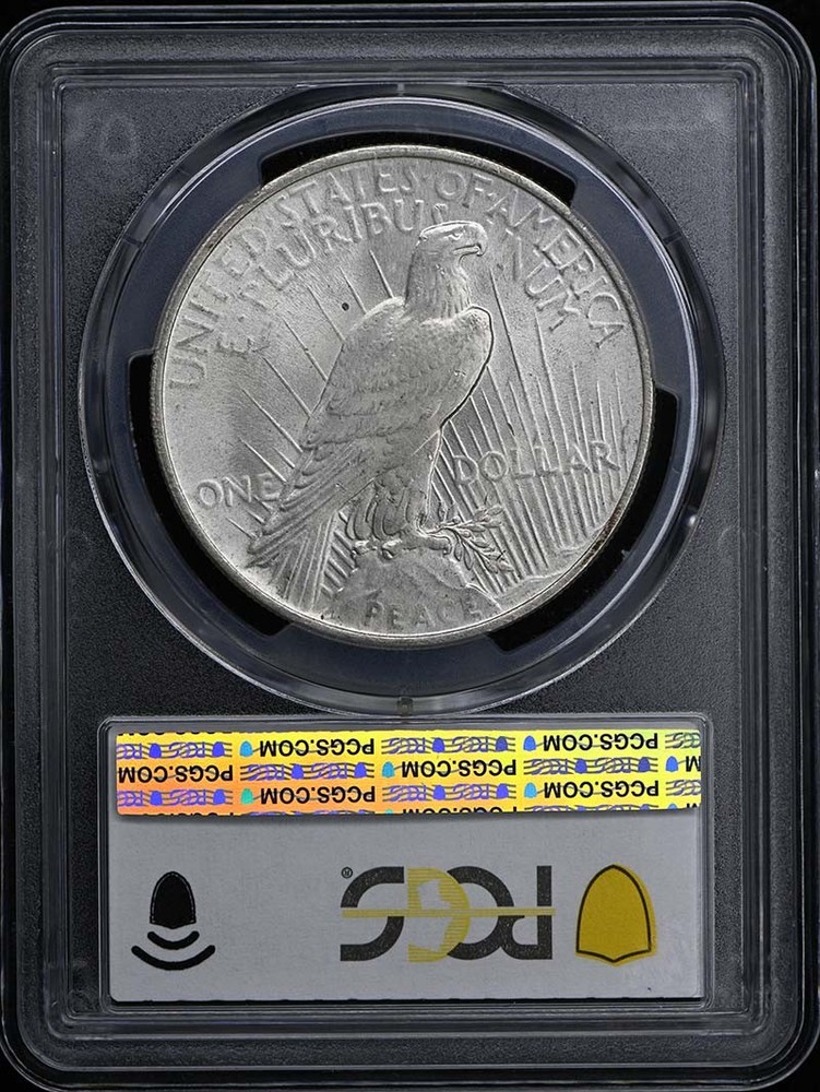 1924 $1 Peace Dollar PCGS MS66