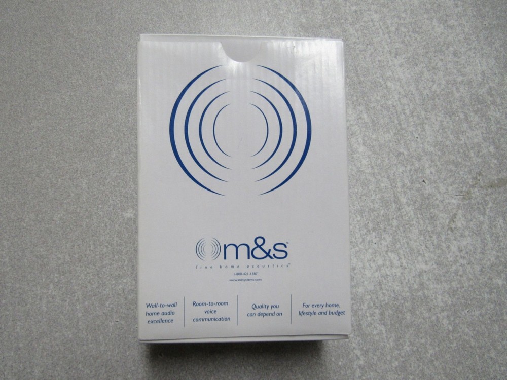 DS3B Door Station with Lighted Chime Push-Button M&S Intercom New