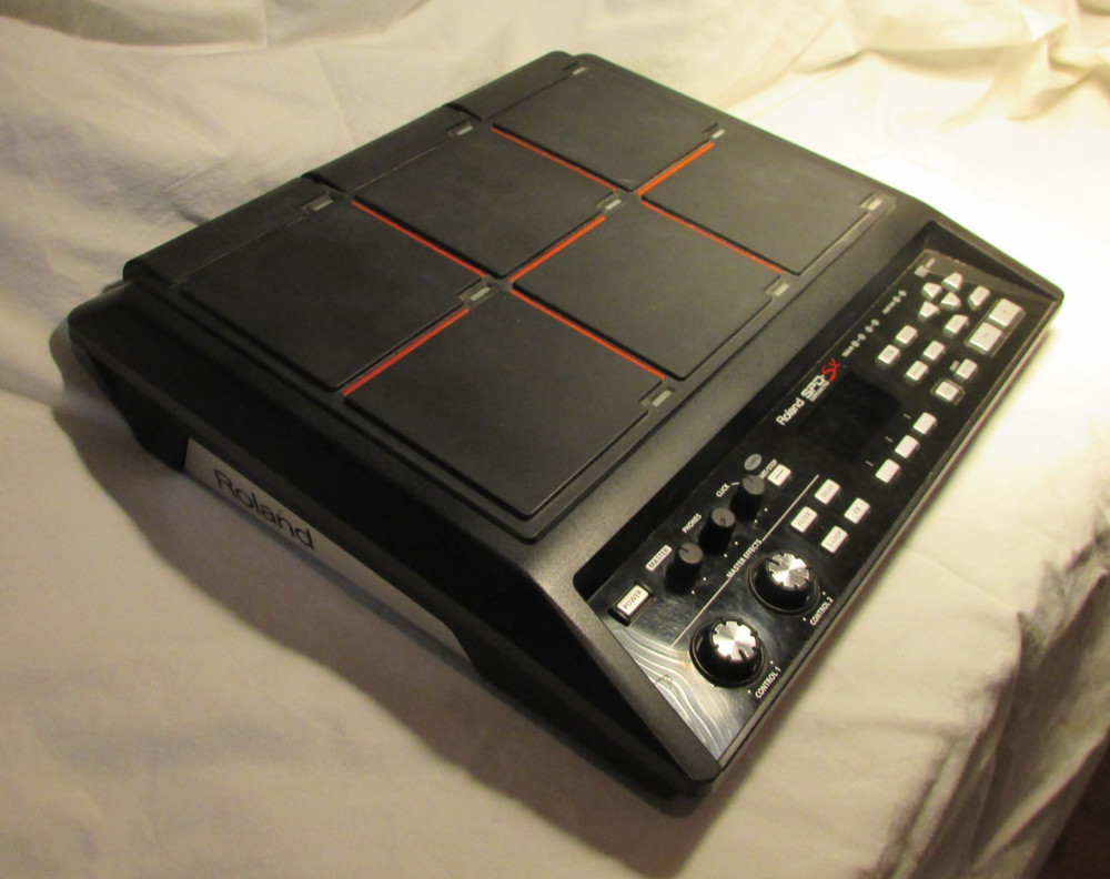 Roland SPD-SX Drum Pad - Black/Red