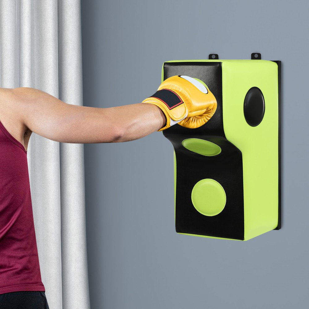 Wall Mount Punching Bag, Space-Saving Boxing Training Equipment for Hooks