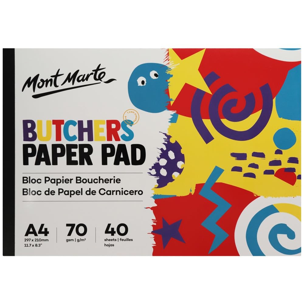 Mont Marte A4 Art Paper Pad, 40 Sheets
