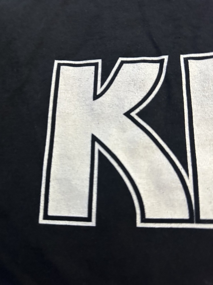 KISS SHIRT SIZE L GENE SIMMONS-OAUL STANLEY