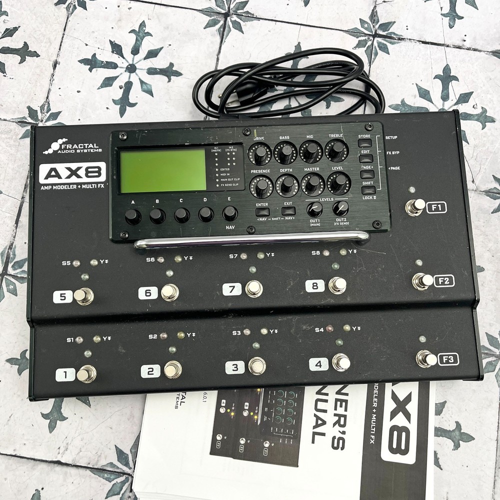 Fractal Audio Systems AX8 Amp Modeler/Multi-FX Processor #12884