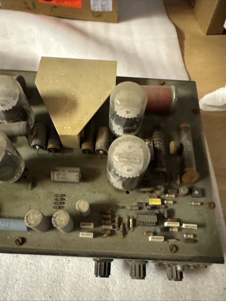 ACOUSTAT Model X Tube Amplifier Untested Sold As Is.