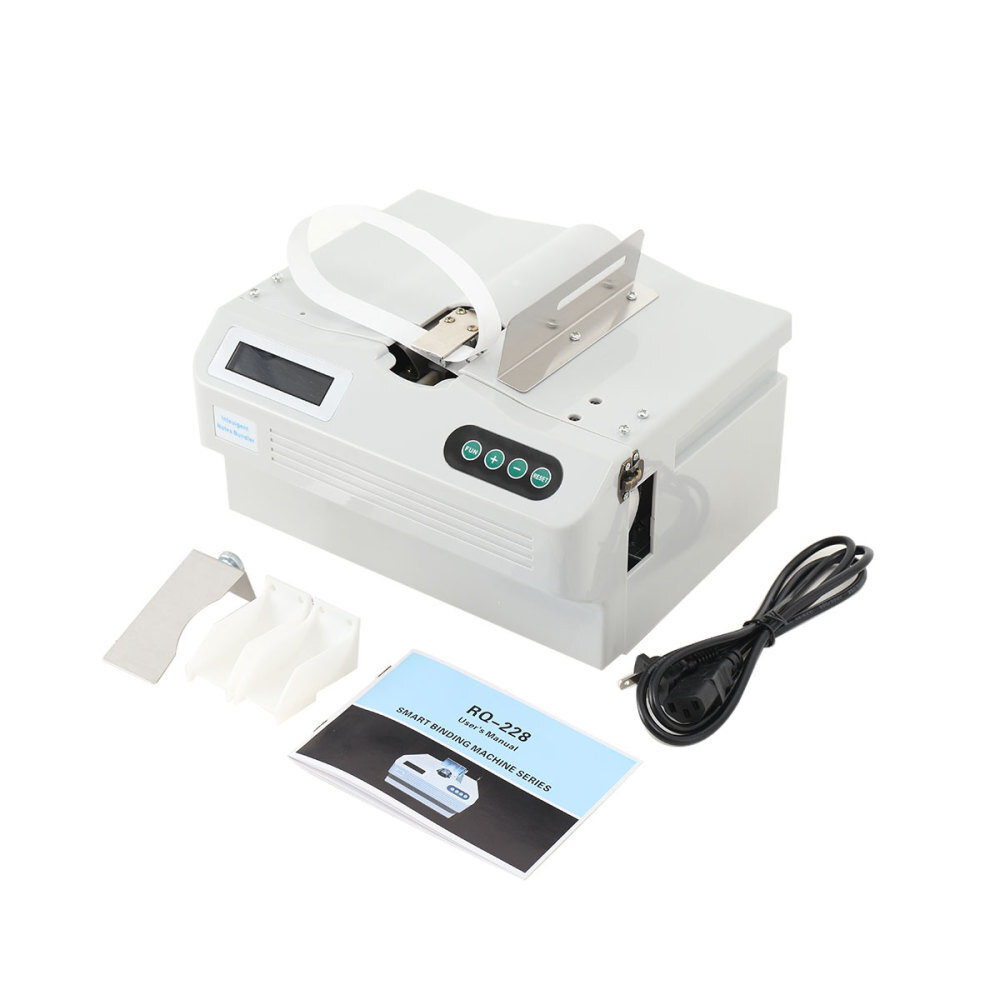 Automatic Small Banknote Binding Machine Strapping Bundling Money Packer 110V US